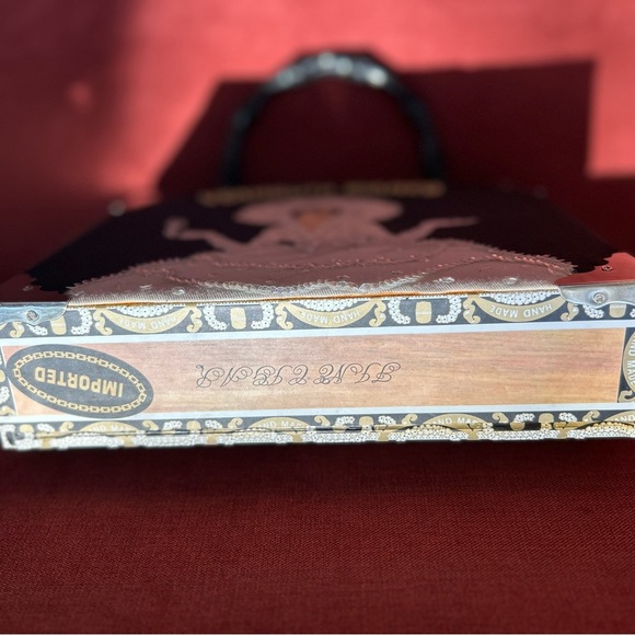 Vermouth Bianco Art Deco Cigar Box Purse - Picture 11 of 16